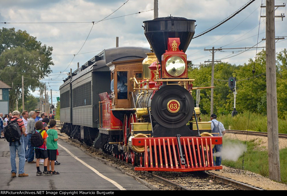 CPRR Leviathan Steam Locomotive